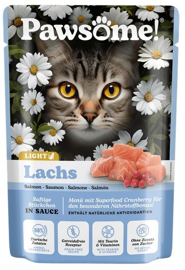 Pawsome Adult Light Lachs - łosoś saszetka 85g