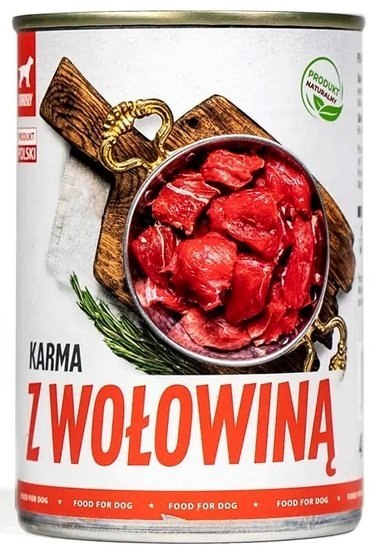 TUF TUF Mielonka z wołowiną puszka 400g