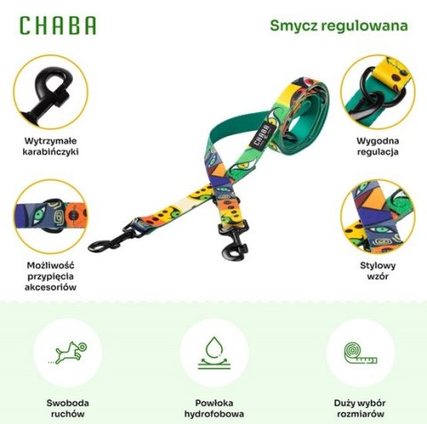 CHABA Smycz regulowana Story III S 16mm/260cm Jumbo