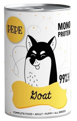 Paka Zwierzaka PEPE Goat (koza) puszka 400g