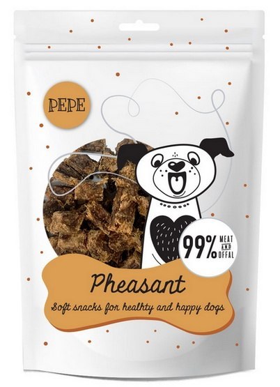 Paka Zwierzaka PEPE Mini Chunkies Pheasant (bażant) 70g