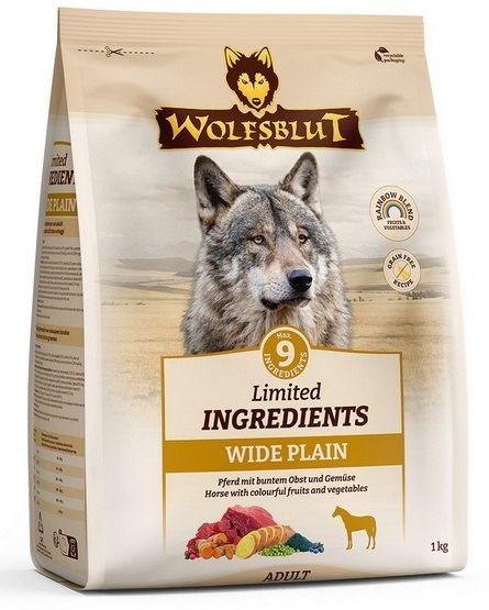 Wolfsblut Dog Limited Ingredients Wide Plain konina i bataty 1kg Wolfsblut Dog Limited Ingredients Wide Plain konina i bataty 1kg