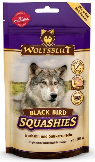 Wolfsblut Dog Squashies Black Bird 100g Wolfsblut Dog Squashies Black Bird 100g