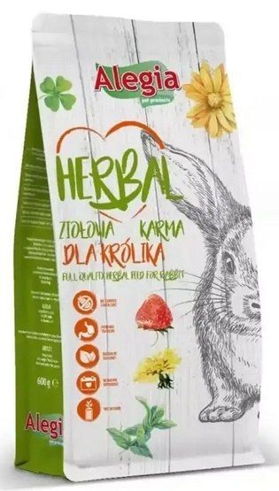 Alegia Herbal Królik 600g