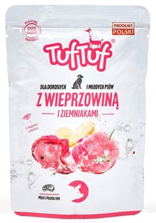 TUF TUF Wieprzowina z ziemniakami dla psa saszetka 500g