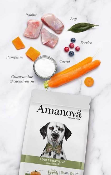 Amanova Adult Digestive Divine Rabbit 10kg