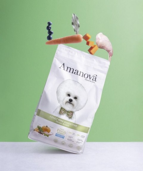 Amanova Adult Mini Digestive Divine Rabbit 800g