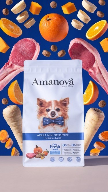 Amanova Adult Mini Sensitive Delicious Lamb 800g