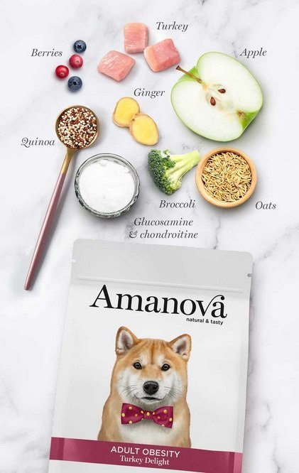 Amanova Adult Obesity Turkey Delight 2kg Amanova Adult Obesity Turkey Delight 2kg