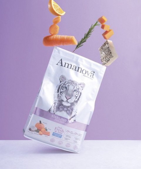Amanova Kot Sterilised Fish Delicacy 300g Amanova Kot Sterilised Fish Delicacy 300g