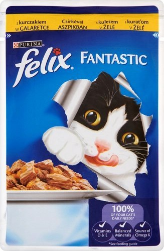 Felix Fantastic Kurczak W Galaretce 85g