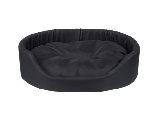 AMIPLAY Legowisko Owalne Basic Czarne S