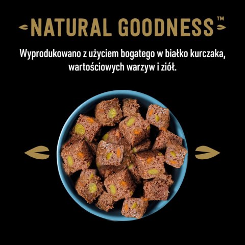 Cesar Natural Goodness Bogata W Kurczaka, Przybrana Batatem, Groszkiem I Żurawiną 400g Cesar Natural Goodness Bogata W Kurczaka, Przybrana Batatem, Groszkiem I Żurawiną 400g