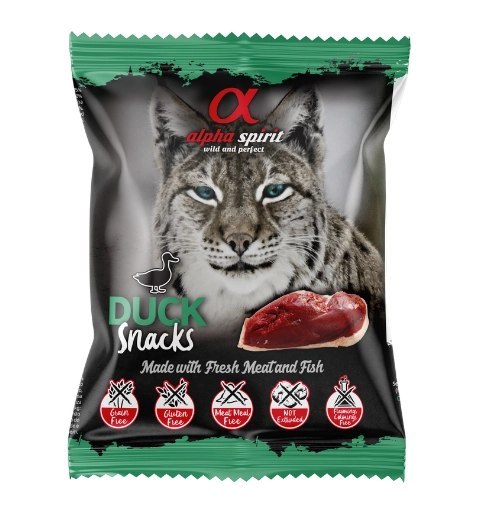 Alpha Spirit Przysmak Dla Kota Kostki Kaczka 50g Alpha Spirit Przysmak Dla Kota Kostki Kaczka 50g