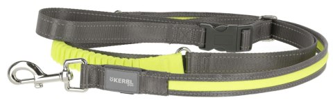 KERBL Smycz Podświetlana Light & Reflex Do Biegania Żółta 250cm